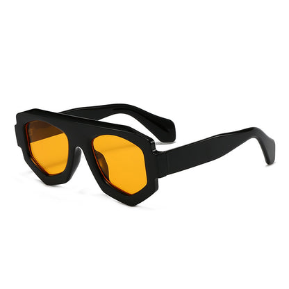 Fette geometrische Schildbrille Brehn
