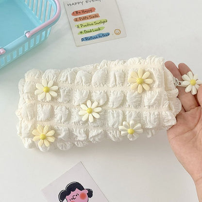 Handytasche mit Floralem Detail Brehn