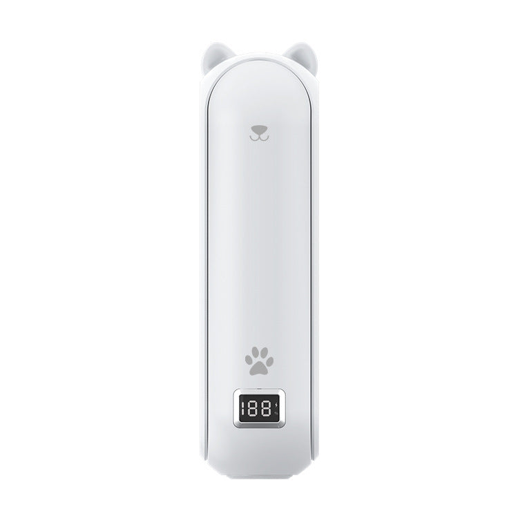Unisex Digital Temperature Display Heated Portable Fan Brehn