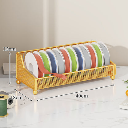 Bandrolle und Bastelbedarf Netz Organizer Regal