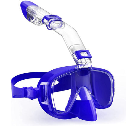 Schnorchelmaske mit Integrierter Schwimmbrille Brehn