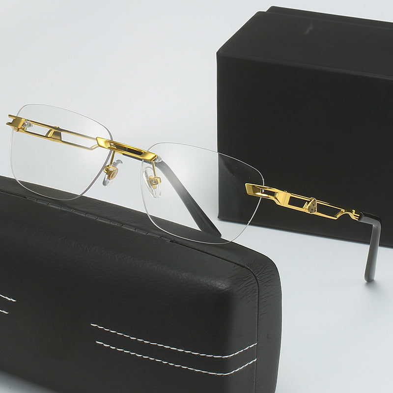 Damen Designer Sonnenbrille mit elegantem Metallrahmen Brehn