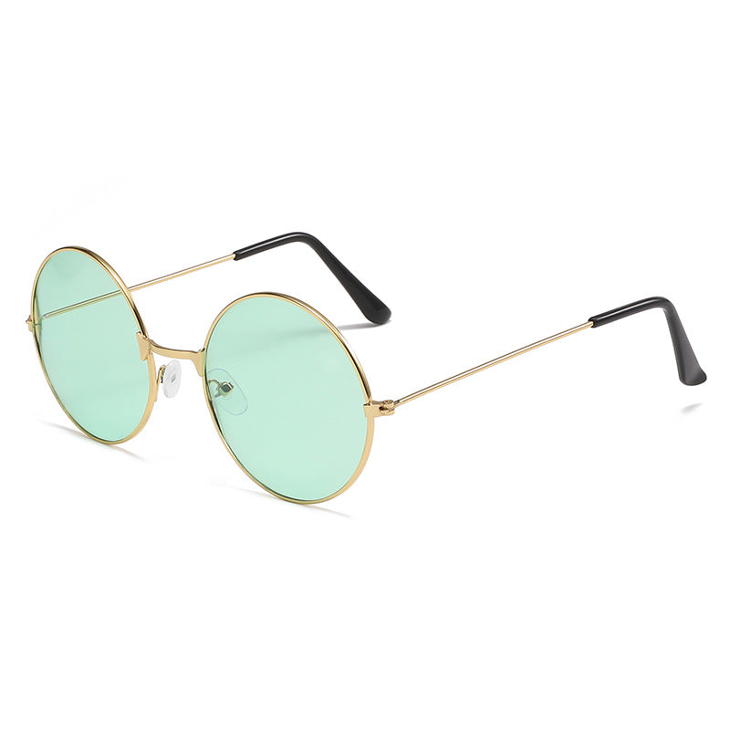 Retro Runde Glas Sonnenbrille Brehn