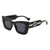 Damen Designer-Sonnenbrille mit markantem geometrischen Rahmen und hochwertiger Verarbeitung Brehn