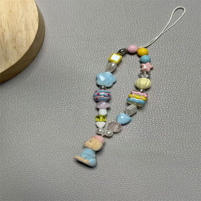 Dekorativer Perlen Charm Handy Tragegurt Brehn 1790135619