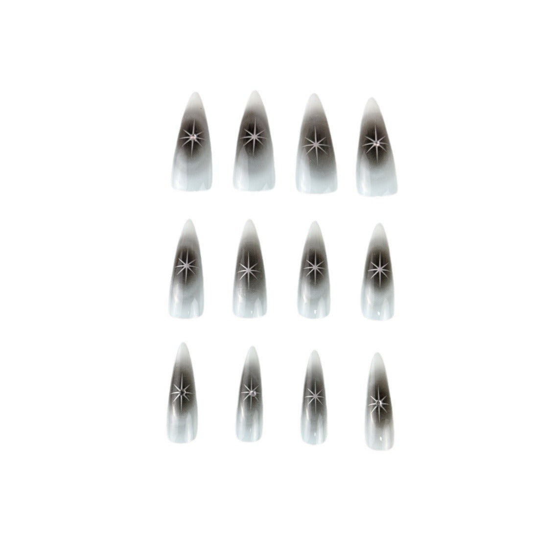 Spitz zulaufende Stiletto-Nagelverlängerungen Brehn
