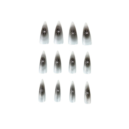 Spitz zulaufende Stiletto-Nagelverlängerungen Brehn