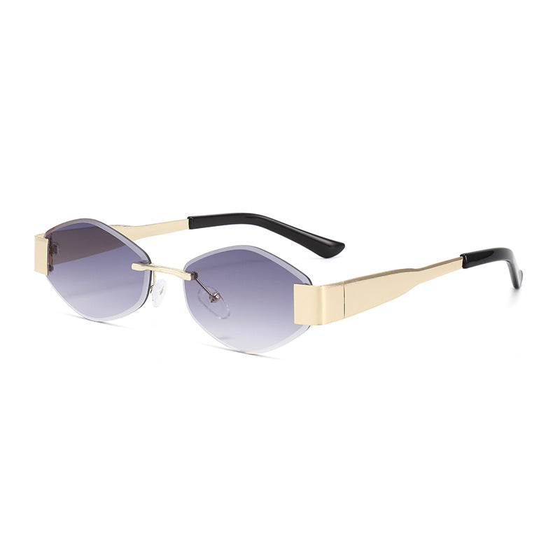 Damen modische Sonnenbrille mit elegantem achteckigen Rahmen und UV-Schutz Brehn