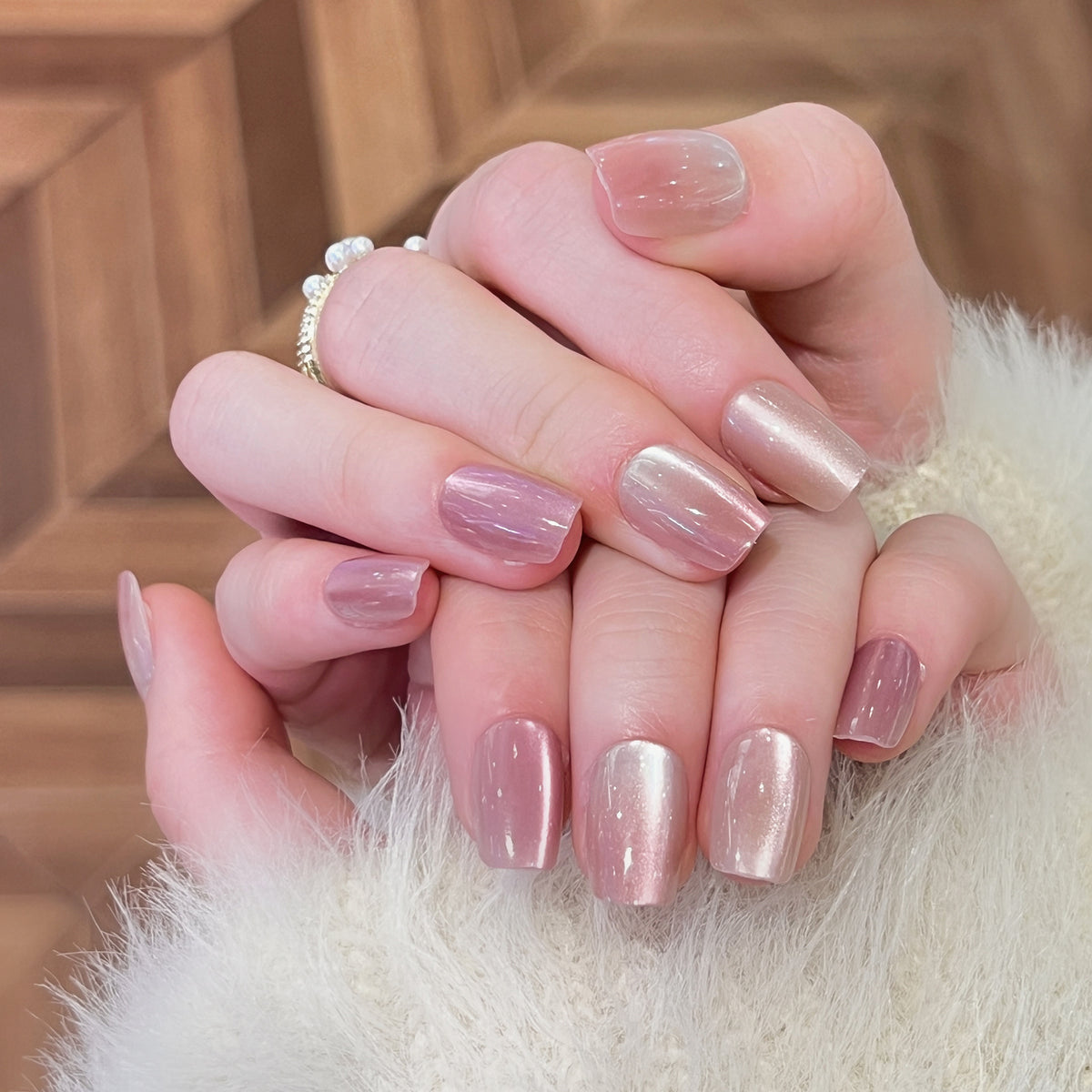 Künstliche Nagelspitzen mit Ombre-Effekt Brehn