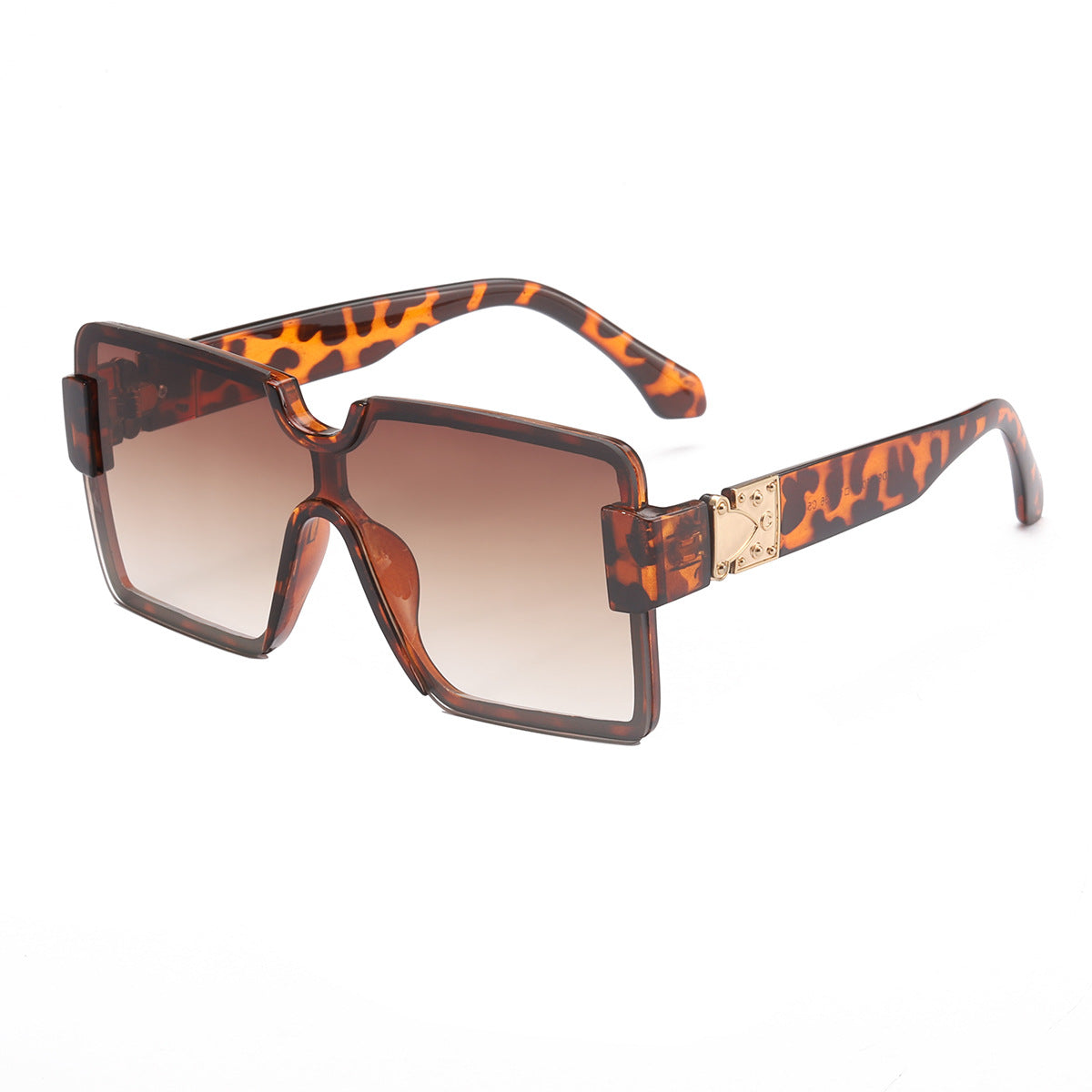 Damen oversized Sonnenbrille mit einzigartigem Rahmen Brehn