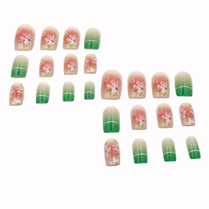 Floral Ombre Nail Art Set