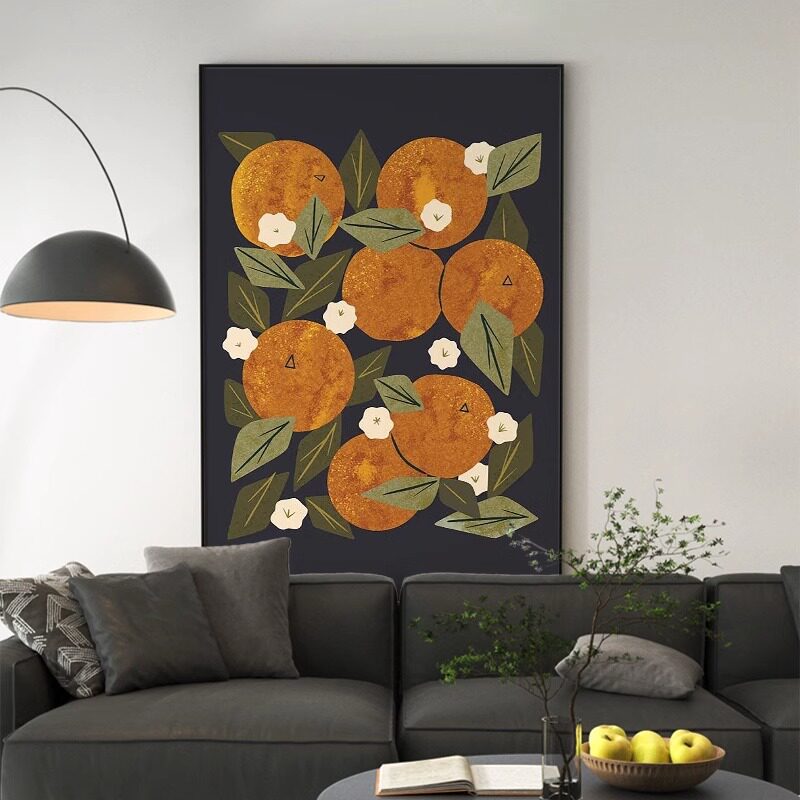 Abstracte Ausdruck Leinwand Kunstwerk für Innenräume