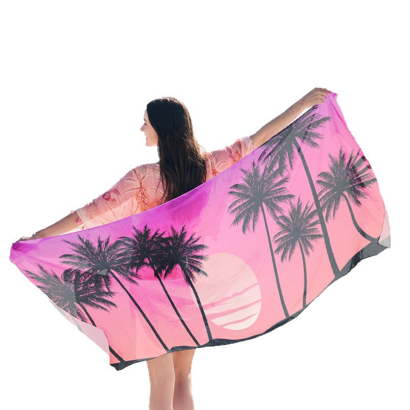 Leichter Strandtuch mit kreativem Quallen-Motiv Brehn