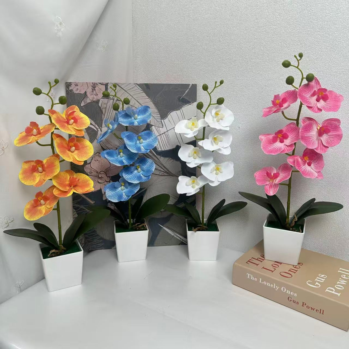 Elegante Künstliche Orchidee
