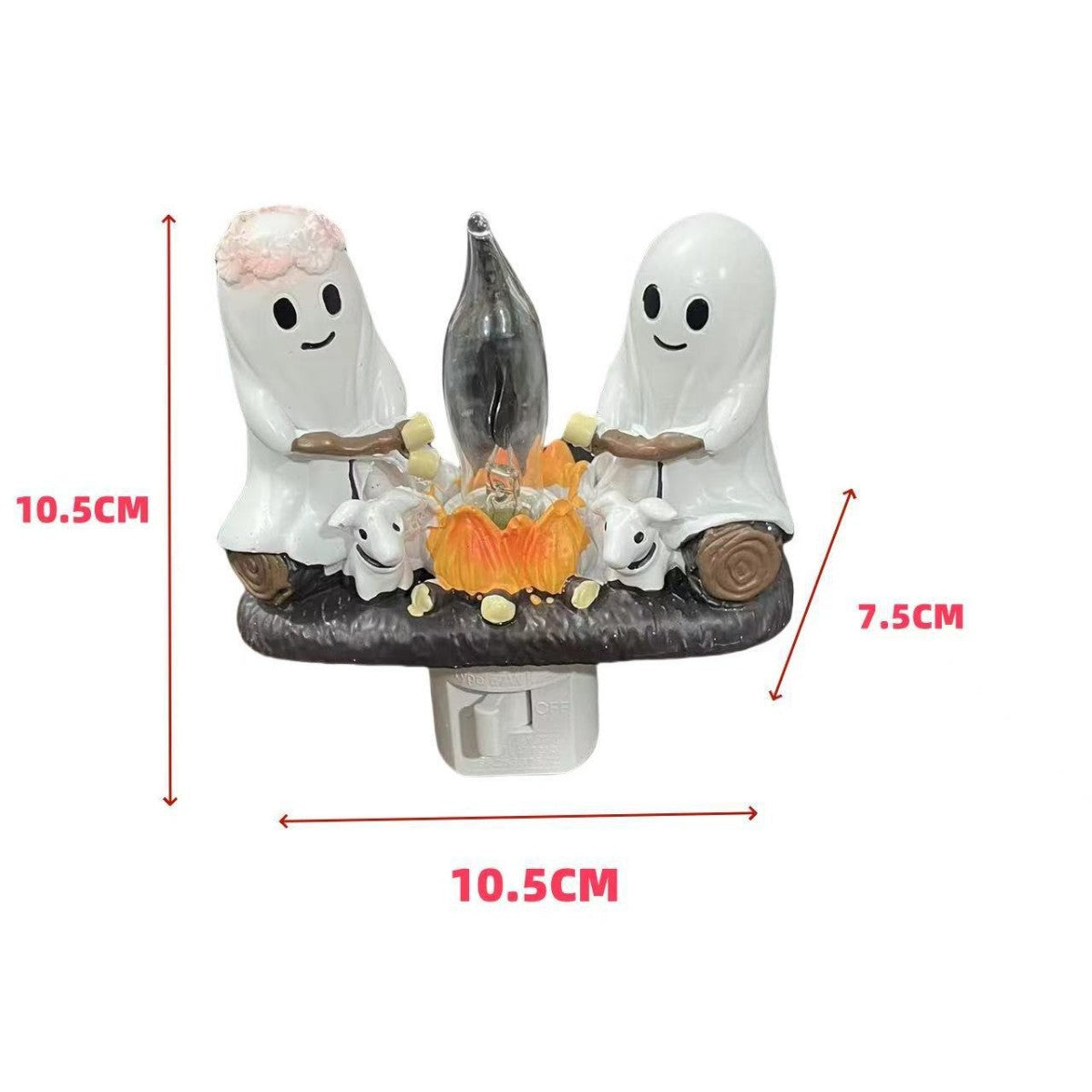 Kreatives Ghost Campfire Figuren Set Brehn