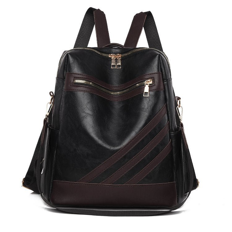 Modischer Leder Rucksack Brehn
