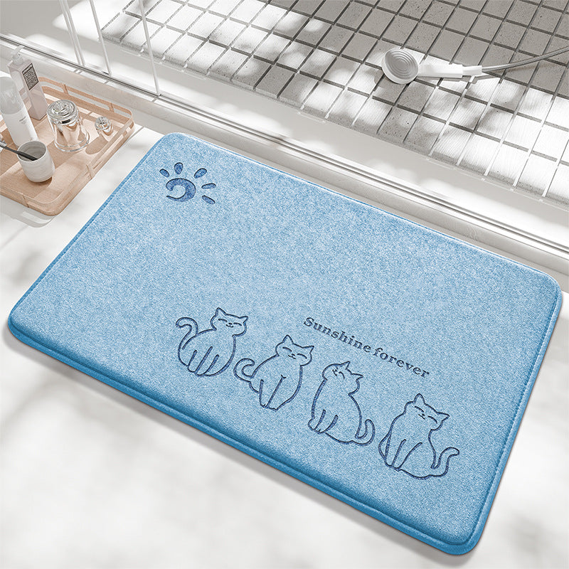 Verspieltes Bunny Design Badematte Brehn