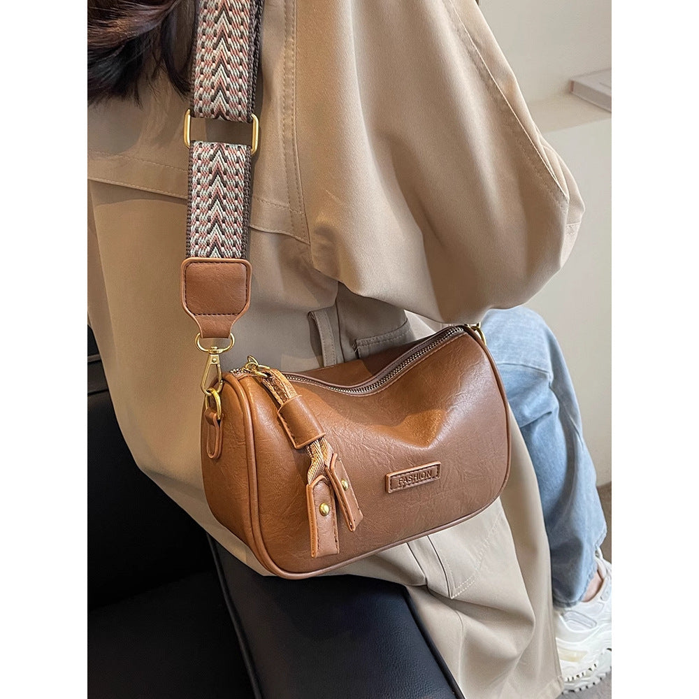 Elegante Reißverschluss-Crossbody-Tasche Brehn