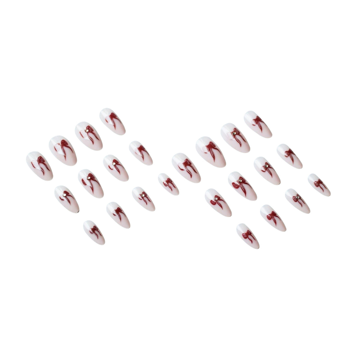 Künstlerisches Bogen-Akzent Nagelkunst-Set