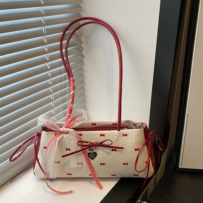 Elegante floral gestickte Handtasche