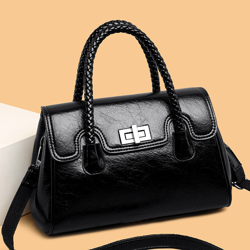 Elegante Doppelgriff-Handtasche Brehn