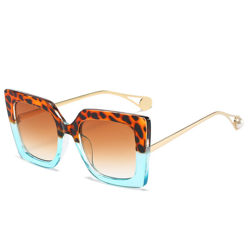 Oversized Geometrische Mode Sonnenbrille Brehn