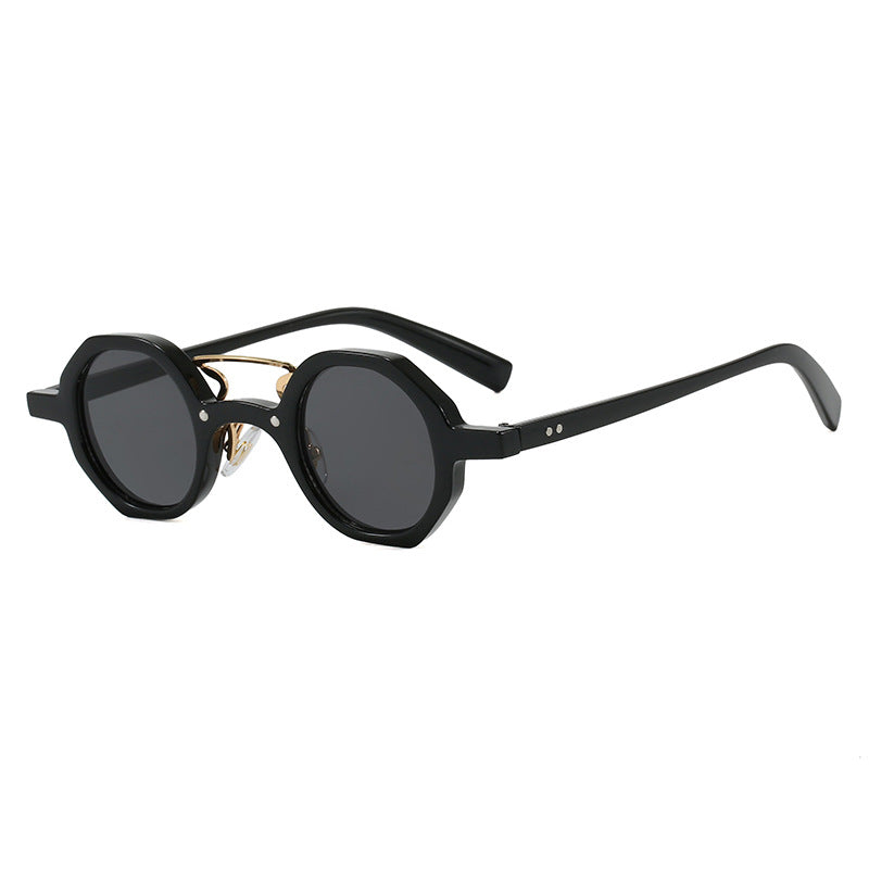 Damen stilvolle Sonnenbrille im einzigartigen achteckigen Design Brehn
