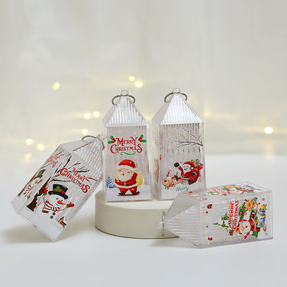 Weihnachtslaterne aus Kunststoff