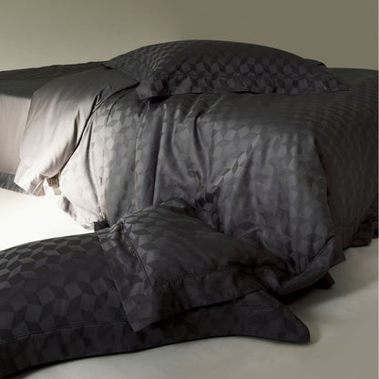 Luxus Jacquard Geometrisches Bettbezug Set