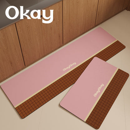 Anti-Fatigue Long Kitchen Runner Mat with Memory Foam Support