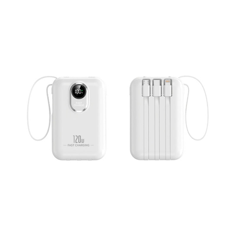 Tragbare Powerbank mit Schnellladefunktion und Digitaler Ladestandanzeige Brehn
