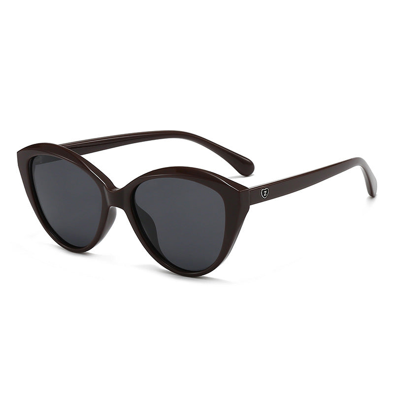 Damen Cat-Eye Sonnenbrille mit modischem und robustem Rahmen Brehn