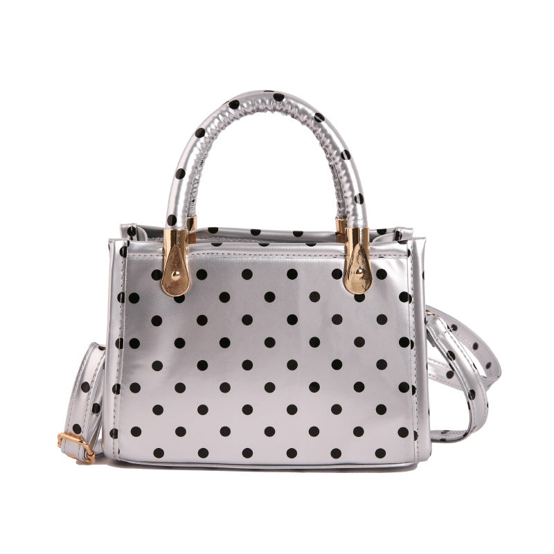 WoChic Polka Dot Handtasche Brehn