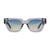 Damen modische Sonnenbrille mit hochwertigem Rahmen und seitlichen Akzenten Brehn