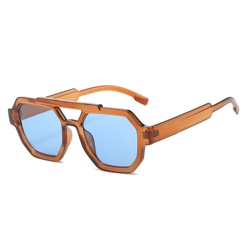 Geometrische Oversized Sonnenbrille Brehn