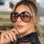 Damen oversized Sonnenbrille im eleganten Design Brehn