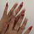 Kreatives Kunstnageldesign mit stilvollen Motiven Brehn