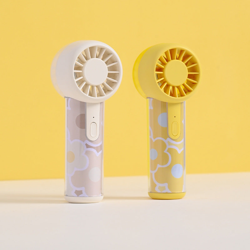 Unisex nan kompakter tragbarer Handventilator über USB wiederaufladbar mit leisem Betrieb und ergonomischem Griff Brehn