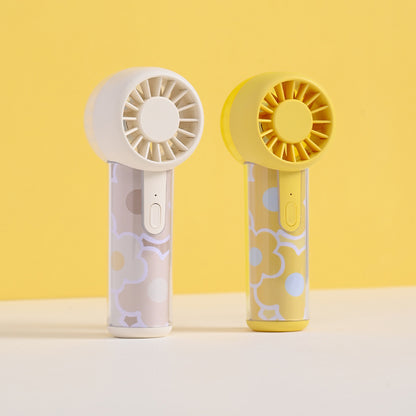 Unisex nan kompakter tragbarer Handventilator über USB wiederaufladbar mit leisem Betrieb und ergonomischem Griff Brehn