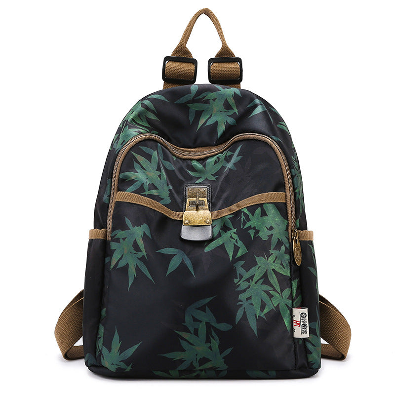 Blumenmuster Baumwollrucksack Brehn