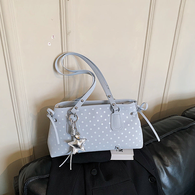 Trendige Punktemuster-Handtasche Brehn