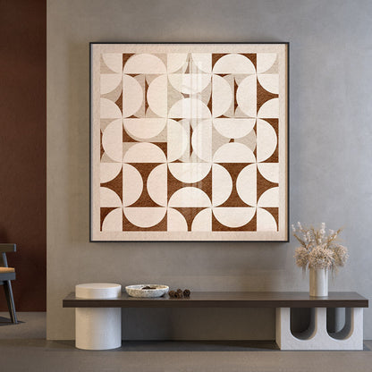 Moderne Geometrische Kunst Leinwand