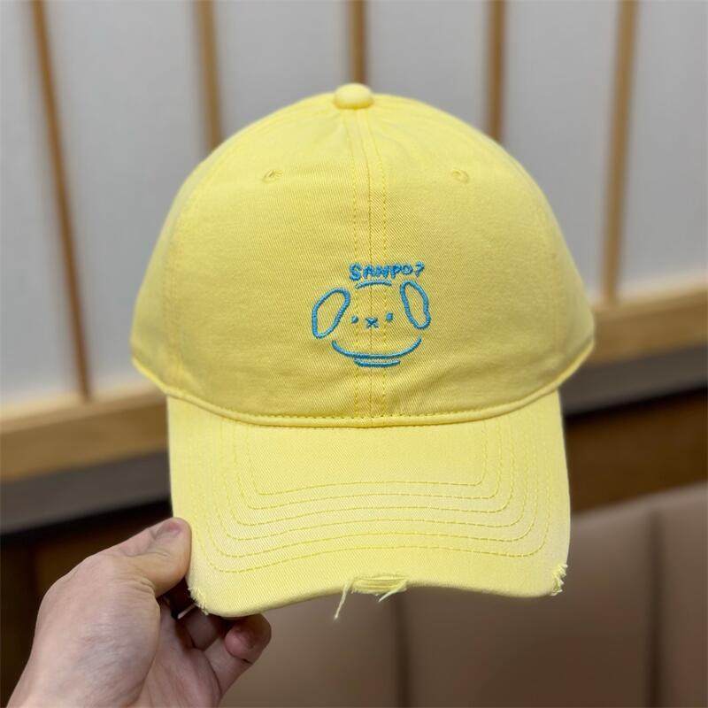 Damen Freizeit Charakter-Stickerei Baseball-Cap Brehn