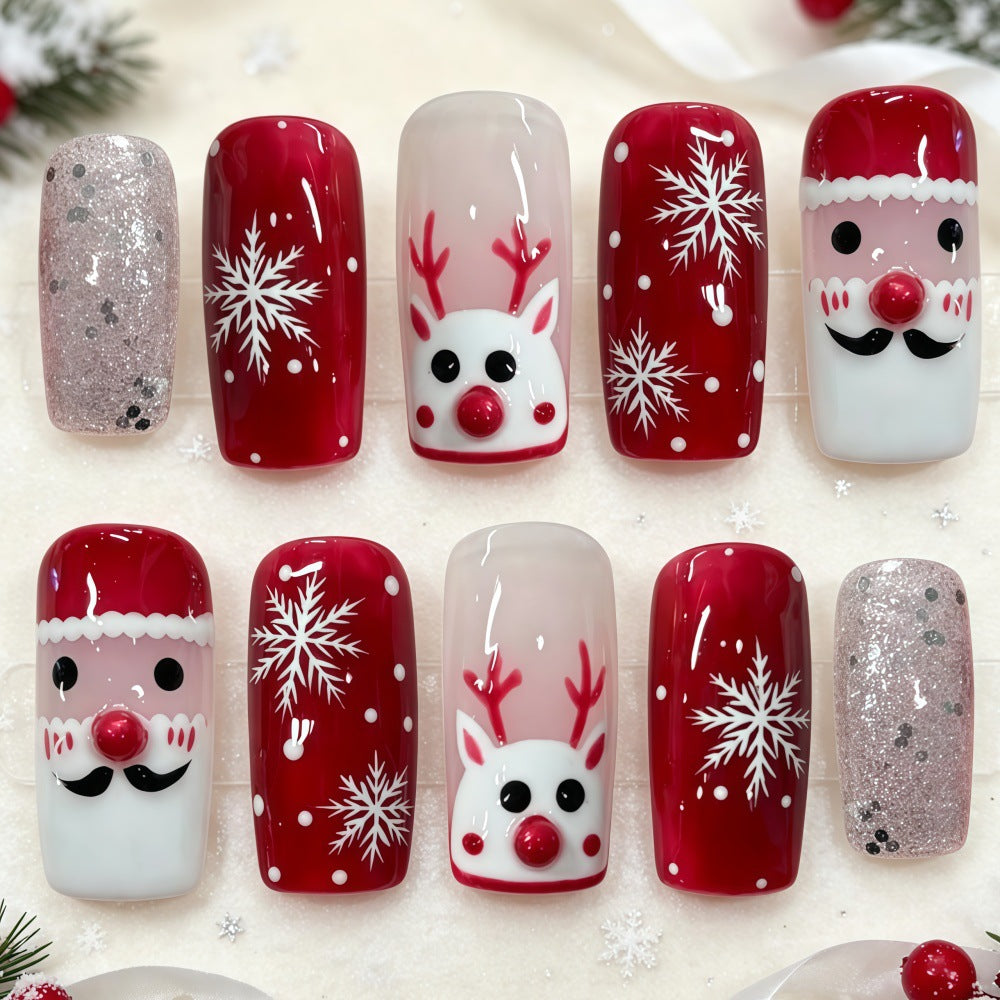 Künstliche Weihnachtskunstnägel Brehn 1787298982