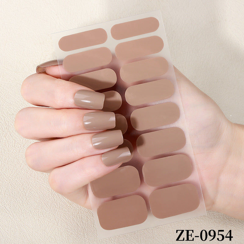 Matte Gel Nagelstreifen