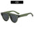 Modische geometrische Cat-Eye-Sonnenbrillen