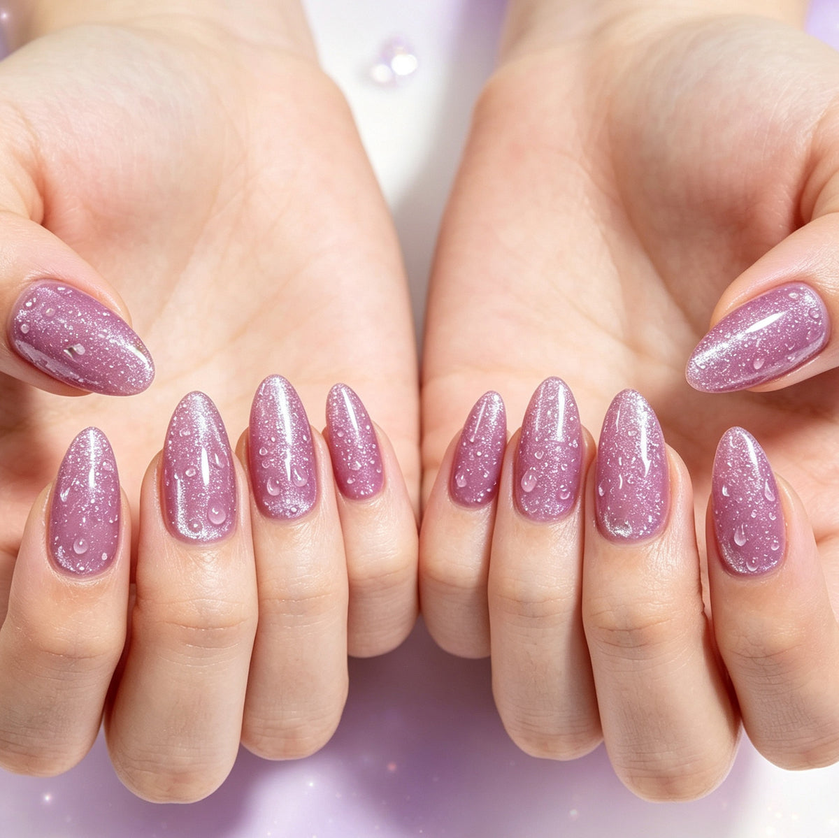 Glänzendes Gel-Nagelkunst Brehn