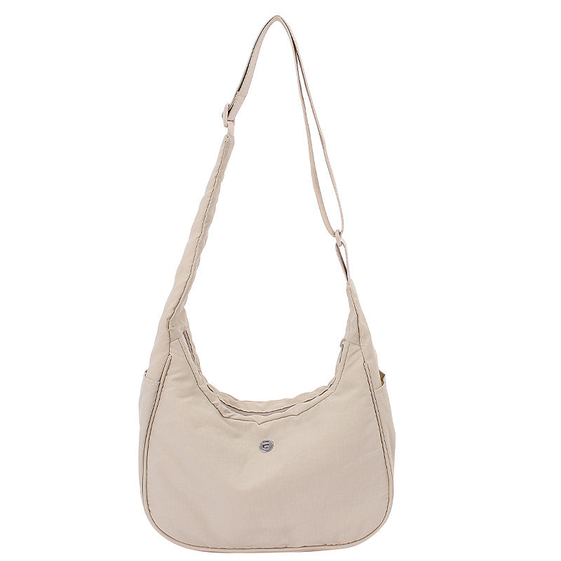 Leichtes weiches Stoff-Schultertasche Brehn