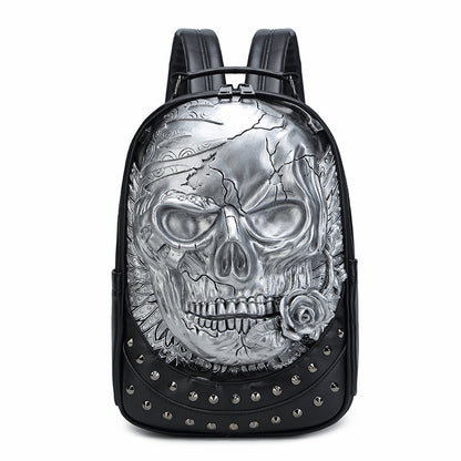 Stylischer Rucksack mit Totenkopf-Design Brehn