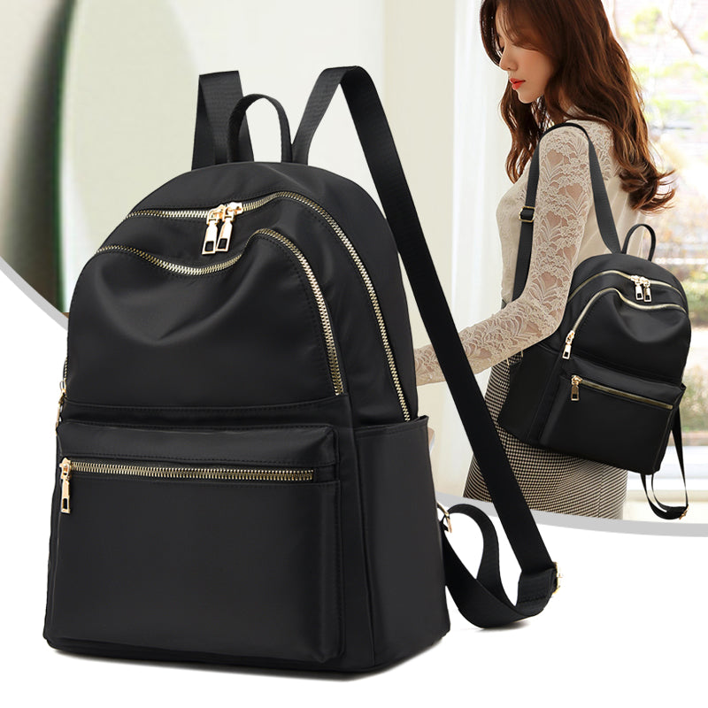 Stylischer Multi-Zip Rucksack Brehn